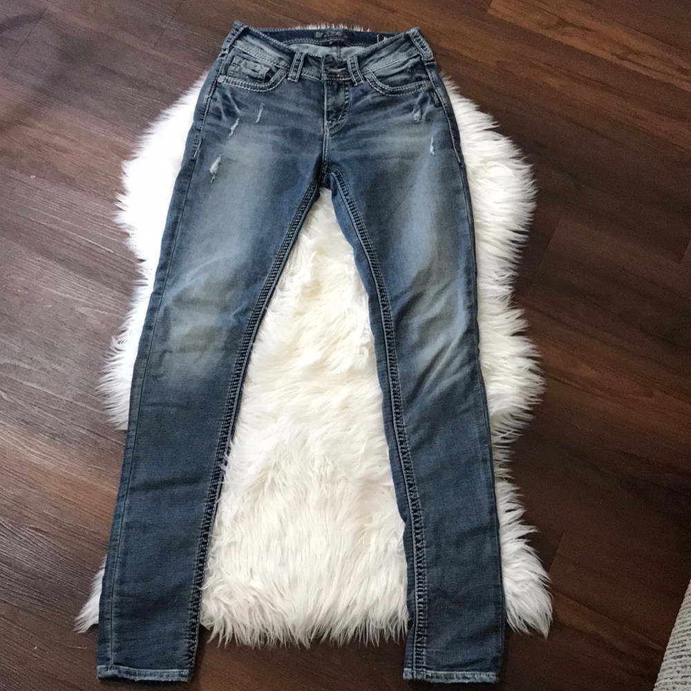 Silver Suki Joga Jeans View 3